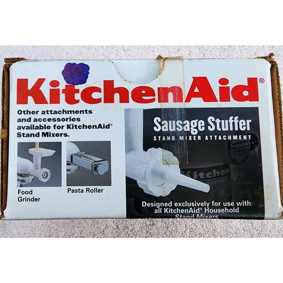 Kitchen Aid Stand Mixer Sausage Stuffer Accessory - Picture 2 of 7